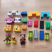 Mix Zestaw LEGO DUPLO + Klocki z Nadrukiem + Figurki + LEGO Naklejki 