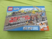 Klocki LEGO City 60098 czerwony pociąg towarowy