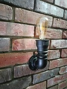 Kinkiet Industrialny Loft czarny 