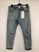 NOWE Dżinsy powycierane dziury QS S.Oliver 32/34