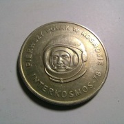 Moneta 20 zł 1978 Interkosmos 78