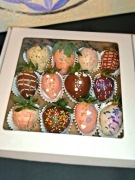 Truskawki w Czekoladzie Idealny Box Prezentowy Ręcznie Robione Kraków