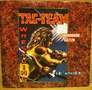 Dyskietka z grą na C64 Tag-Team Wrestling 