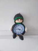 Zegar dziecięcy laleczka 