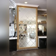 Lustro dekoracyjne glamur 30x30