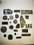 Zabytkowe matryce poligraficzne PRL i lata 90te