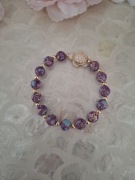 Bransoletka handmade z naturalnych kamieni hematyt jaspis turkus