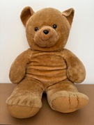 Miś Pluszowy PRL - WYMIARY, wys. 75 x szer. 45 cm