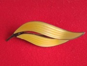 Srebrna broszka Aksela Holmsena Norwegia emalia giloszowa vintage lata 60te