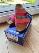 Birkenstock klapki Modern Suede Fuchsia różowe, rozm. 38