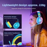 Awinasey sluchawki gamingowe dla dzieci młodzieży