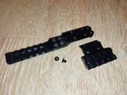 PPS przedłużona aluminiowa szyna ris na szczerbinkę do AK + montaż skośny