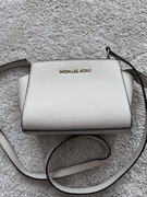 ORYGINALNA TOREBKA MICHAEL KORS SELMA Mini BIALA/off-white