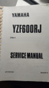Yamaha XZF600RJ książka serwisowa i naprawy