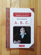 książka "ABC" Eliza Orzeszkowa