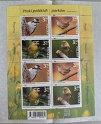 Fi 5366-69** Arkusik Ptaki polskich parków z 2024 