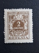 D66 I ** Dopłata 2gr 1924r.