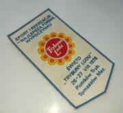 Naszywka Trybuna Ludu Święto Piotrków Trybunalski Tomaszów Maz 1978