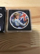 DIANA - ELEGANCE IN ART - 1 OZ 2 FUNTY BRITANNIA CHARLES III 2023