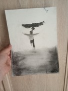 Obraz chłopca, rysunek