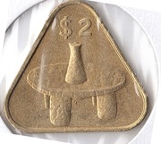 WYSPY COOKA 2 dolary 2015, KM# 2263, XF