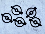 Inserty do muszki tunelowej M18 różne rozmiary i kolory karabin sportowy