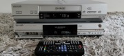 Panasonic Magnetowid Nagrywarka DVD DMR-E53EG VHS NV-HV61 Hi-Fi 6gł. pilot