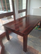 Stół kolonialny palisander