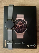 Smartwatch Maxcom FW 58 Vanad Pro AMOLED – jak nowy, z opaskami i ładowarką