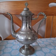 Imbryk cynowy sygnowany 