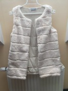 puszysta kamizelka ecru