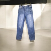 Jeansy dziewczęce Next 164 cm (14 lat) z przetarciami