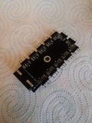 Rozdzielacz listw 12x led na molex, oświetlenie obudowy komputera 