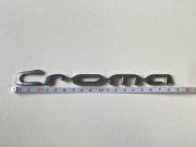 Oryginalne logo „Croma” chromowane – znak na klapę auta / Fiat