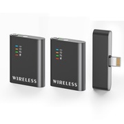 Bezprzewodowy mikrofon na krawędzi iPhone