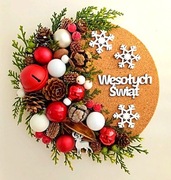 Świąteczna ozdoba dekoracja prezent Boże Narodzenie