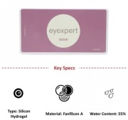 CooperVision Eyexpert Wave sphere 6szt. 8.4 DIA14.2 55%h2o moc -2.00D