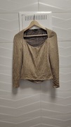 Bluzka Zara r. S złota nitka