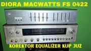 DIORA MACWATTS FS0422 equalizer stereo hifi korektor do SSL-0422