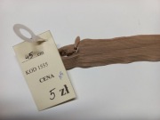 Zamek spiralny spirala kryty 45cm beż beżowy
