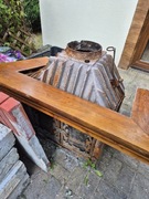 Obudowa kominka oraz wkład