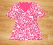 ŚWIETNA BLUZKA  KOLOR ŁOSOSIOWY, ROZ.38/40/42/44