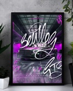 Plakat A3 Bentley continental gt5