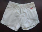 4F BIAŁE KRÓTKIE SPODENKI 4F ROZMIAR 128