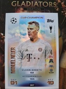 TOPPS MATCH ATTAX 25/26- MANUEL NEUER # NR 357