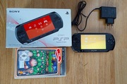 Konsola Sony PSP E-1004 CB BOX + Gra - Ładny Stan 