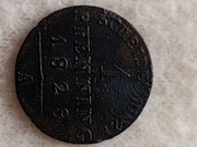 moneta 1 phennig 1828