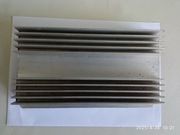 Radiator aluminiowy duży żebrowany