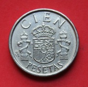 100  Peset    1986 r  -   Hiszpania     stan !!