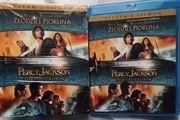 Percy Jackson 2 filmy 2x BLU RAY nowy bez folii Polska wersja Dubbing+napis